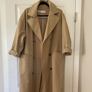 Zara oversized trench coat